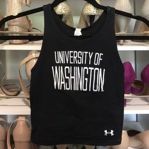 University of Washington Under Armour Crop Tank